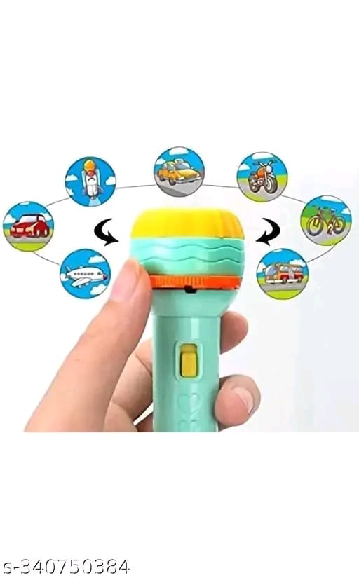 Kids Mini Slide Projector Torch – Fun Learning Night Light & Flashlight Toy
